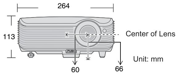 INFOCUS X17 - Projection dimensions - 1