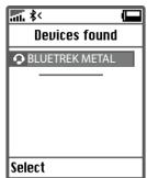 BLUETREK METAL - Pairing the BLUETREK® METAL - 3