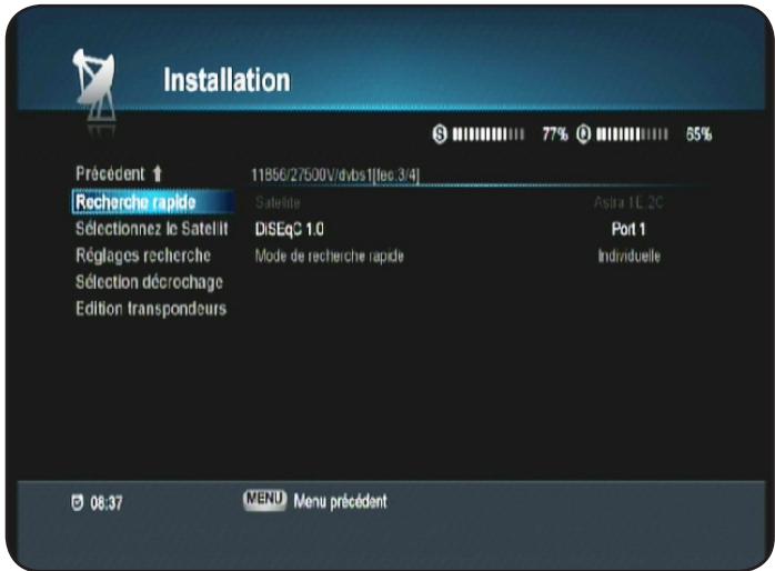 OPTEX ORS 9972 - II.1. a) Recherche rapide - 1