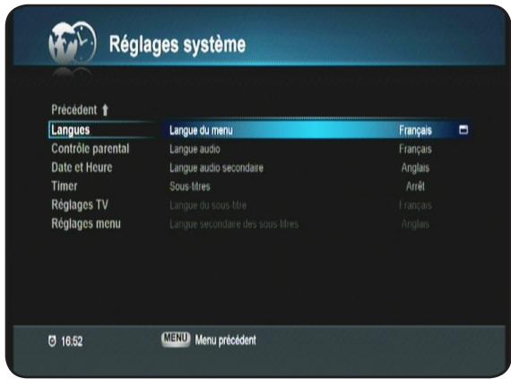 OPTEX ORS 9972 - Ii.2) réglages système - 1