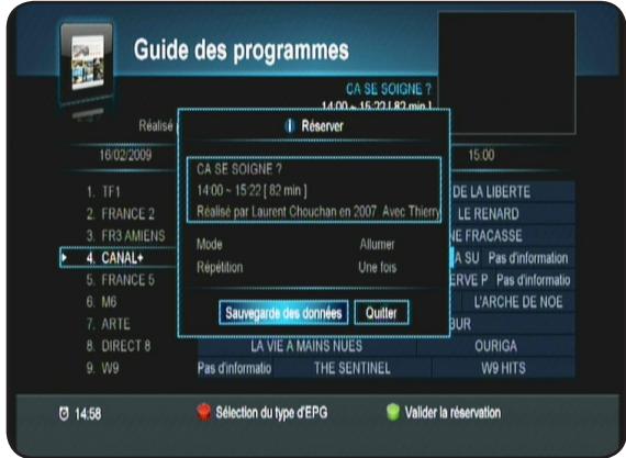 OPTEX ORS 9972 - GUIDE Electronique des programmes - 3