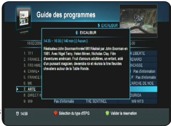 OPTEX ORS 9972 - GUIDE Electronique des programmes - 2