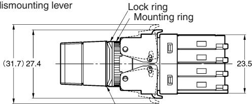 OMRON A165W - Rectangular - 4