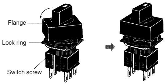 OMRON A165W - A165 Knob-type Selector Switch - 1