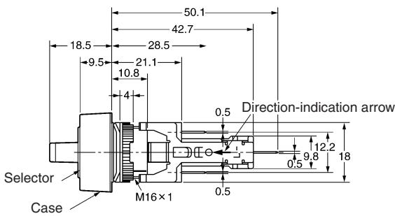OMRON A165W - Rectangular - 2