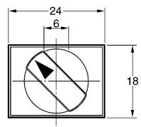 OMRON A165W - Rectangular - 2