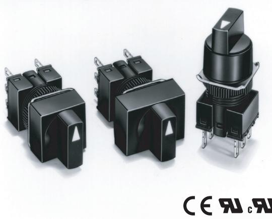 OMRON A165W - Mounting Aperture of 16 mm - 1