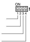 OMRON C200HW-SRM21-V1 - DIP Switch - 1