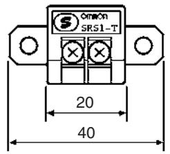 OMRON C200HW-SRM21-V1 - SRS1-T Terminal-block Terminator - 1