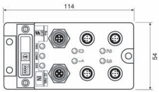 OMRON C200HW-SRM21-V1 - Dimensions - 2