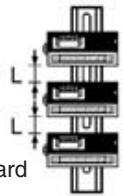 OMRON C200HW-SRM21-V1 - Simultaneous Input Points and Installation Spacing - 2