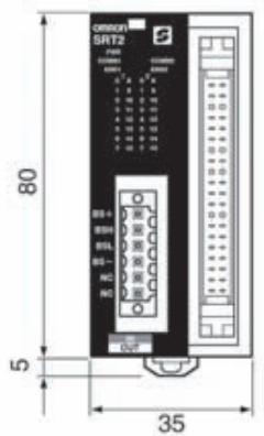 OMRON C200HW-SRM21-V1 - Dimensions - 1