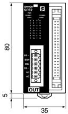 OMRON C200HW-SRM21-V1 - Dimensions - 1