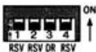OMRON C200HW-SRM21-V1 - Switch Settings - 2