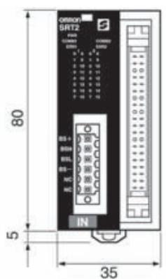 OMRON C200HW-SRM21-V1 - Dimensions - 1