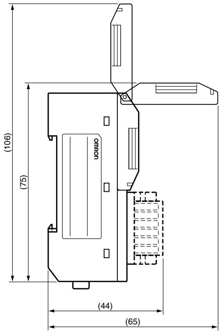 OMRON C200HW-SRM21-V1 - Dimensions - 1