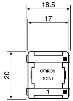 OMRON C200HW-SRM21-V1 - SCN1-TH4T Connector Terminator - 1