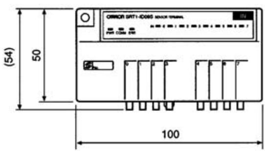 OMRON C200HW-SRM21-V1 - SRT□-ID08S Dimensions - 1
