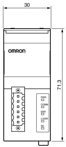 OMRON C200HW-SRM21-V1 - Dimensions - 2