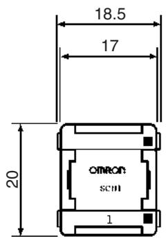 OMRON C200HW-SRM21-V1 - SCN1-TH4 Branch Connector - 1