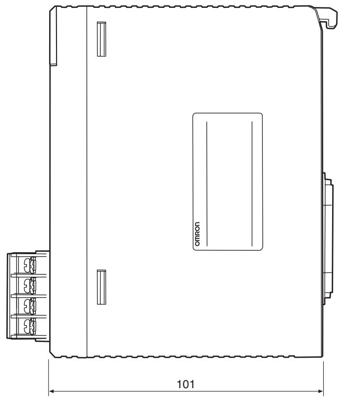 OMRON C200HW-SRM21-V1 - Dimensions - 2