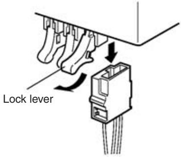 OMRON C200HW-SRM21-V1 - Removing the Cable Connector - 1