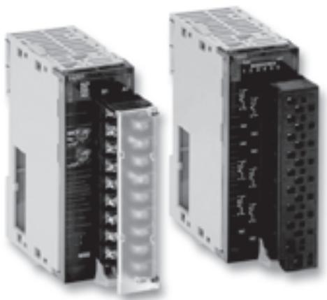 OMRON CJ2 - to 64 points per unit - input, output or mixed - 1