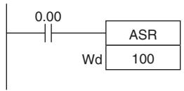 OMRON CP1E - Sample program - 2