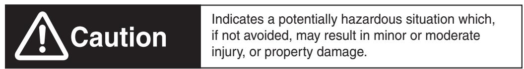 OMRON CP1E - Definition of Precautionary Information - 2
