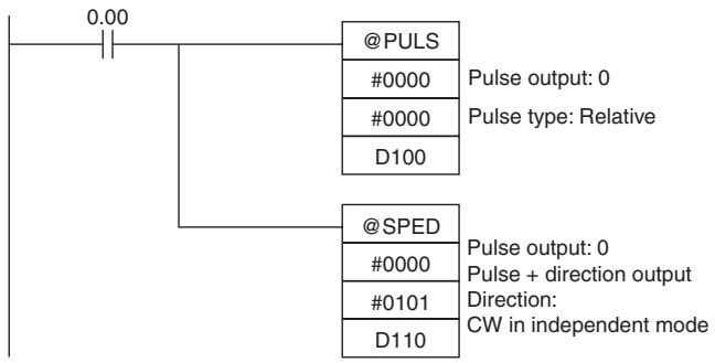 OMRON CP1E - Sample program - 1