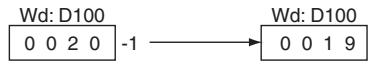 OMRON CP1E - Operation of --B(596)/--BL(597) - 2