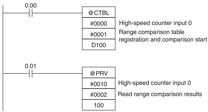OMRON CP1E - Sample program - 1