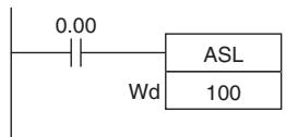 OMRON CP1E - Sample program - 2