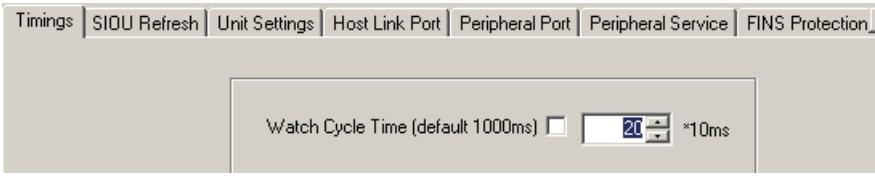 OMRON CP1E - CX-Programmer settings - 1