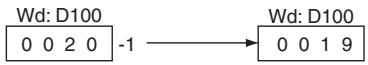 OMRON CP1E - - Operation of @--B(596)/@@BL(597) - 2