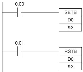 OMRON CP1E - Sample program - 1