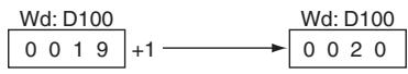 OMRON CP1E - Operation of ++B(594)/++BL(595) - 2