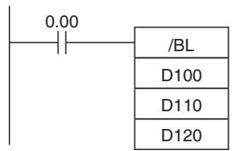 OMRON CP1E - Sample program - 2