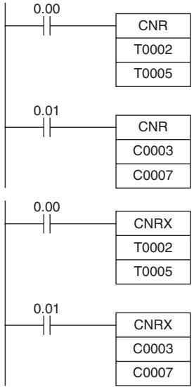 OMRON CP1E - Sample program - 1