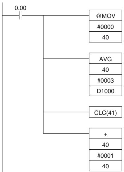 OMRON CP1E - Sample program - 3