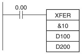 OMRON CP1E - Sample Program - 1