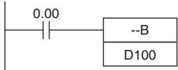 OMRON CP1E - Operation of --B(596)/--BL(597) - 1