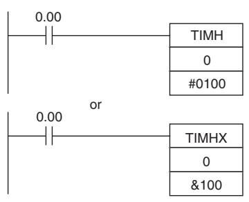 OMRON CP1E - Sample program - 1