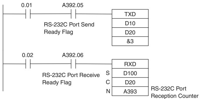 OMRON CP1E - Programming Example - 1