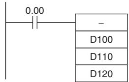 OMRON CP1E - Sample program - 1