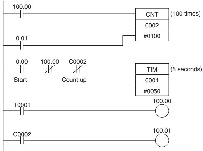 OMRON CP1E - 2) TIM and CNT Instructions - 1