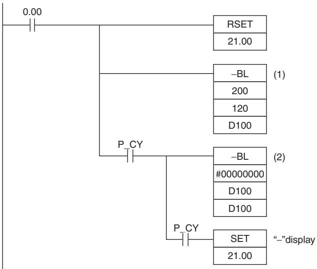 OMRON CP1E - 10's Complement - 1