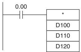 OMRON CP1E - Sample program - 1