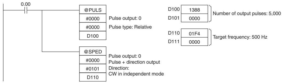 OMRON CP1E - Sample program - 1