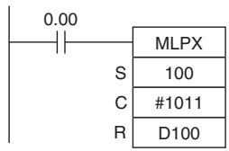 OMRON CP1E - 8-to-256 bit Conversion - 1